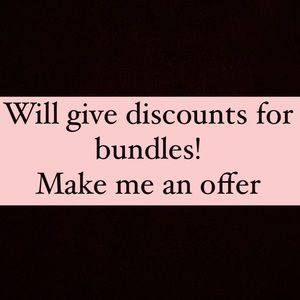 I will give discounts and free shipping for all bundles!
